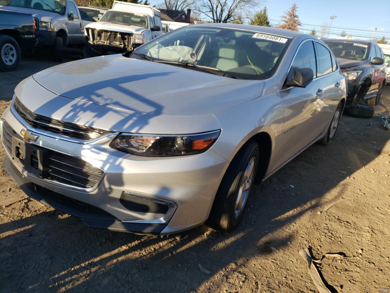 Photo 2 from auction – 2017 CHEVROLET MALIBU LS with VIN 1G1ZB5ST4HF227439