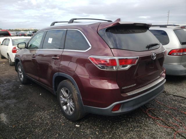 Photo 3 from auction – 2015 TOYOTA HIGHLANDER with VIN 5TDJKRFH5FS136856