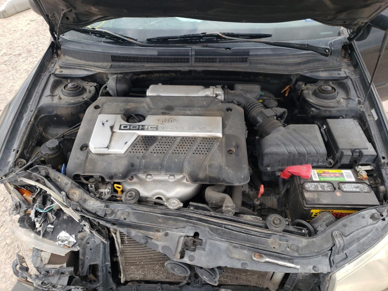 Photo 7 from auction – 2006 KIA SPECTRA LX with VIN KNAFE121X65251656