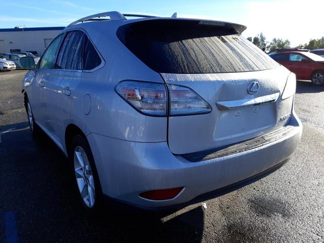 Photo 3 from auction – 2011 LEXUS RX 350 with VIN 2T2ZK1BA8BC060481