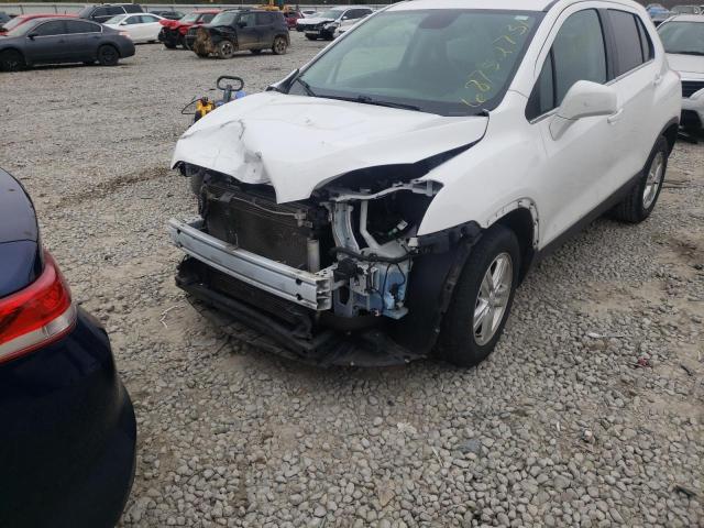 Photo 2 from auction – 2016 CHEVROLET TRAX 1LT with VIN 3GNCJLSB3GL167192