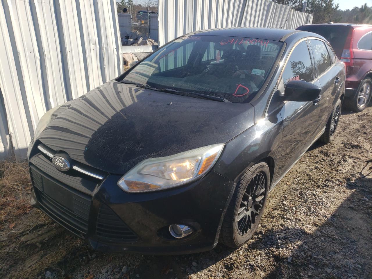 Photo 2 from auction – 2012 FORD FOCUS SE with VIN 1FAHP3F2XCL387531