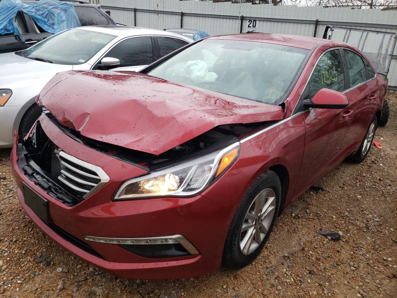 Photo 2 from auction – 2015 HYUNDAI SONATA SE with VIN 5NPE24AF4FH015977