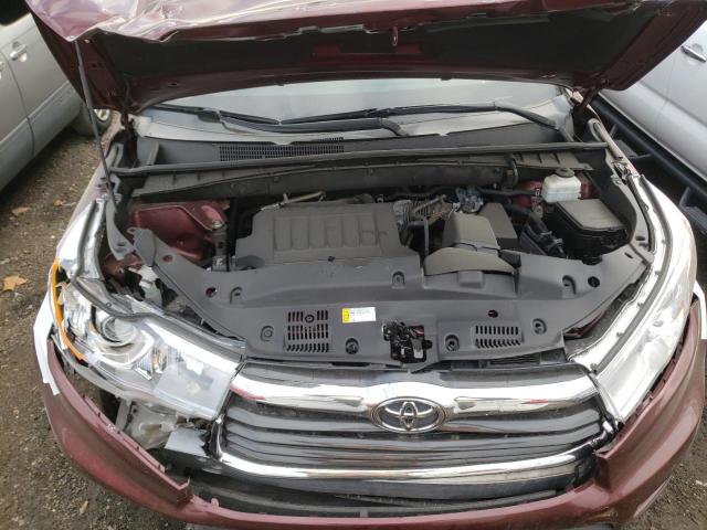 Photo 7 from auction – 2015 TOYOTA HIGHLANDER with VIN 5TDJKRFH5FS136856