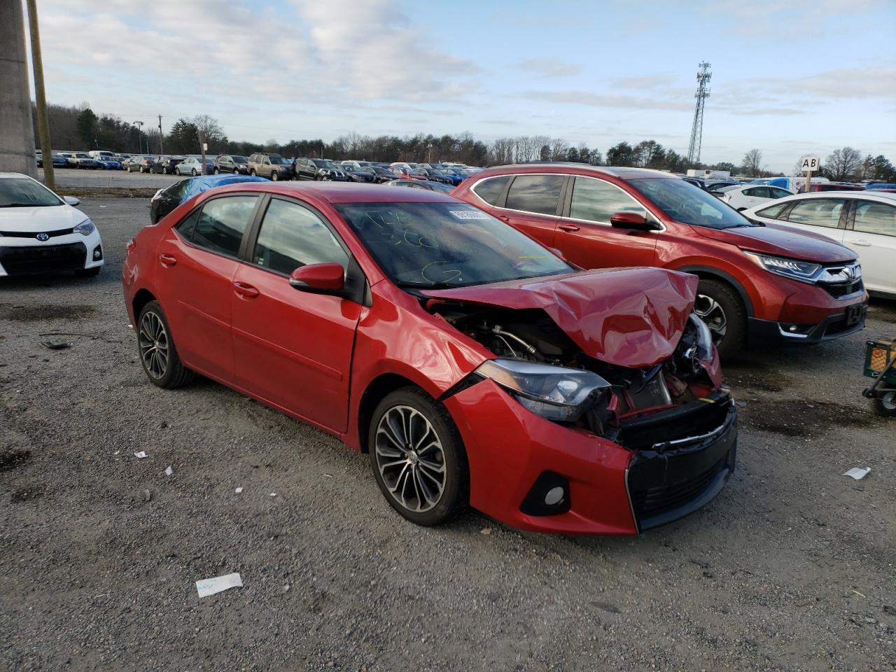 Photo 1 from auction – 2016 TOYOTA COROLLA L with VIN 2T1BURHE3GC745701
