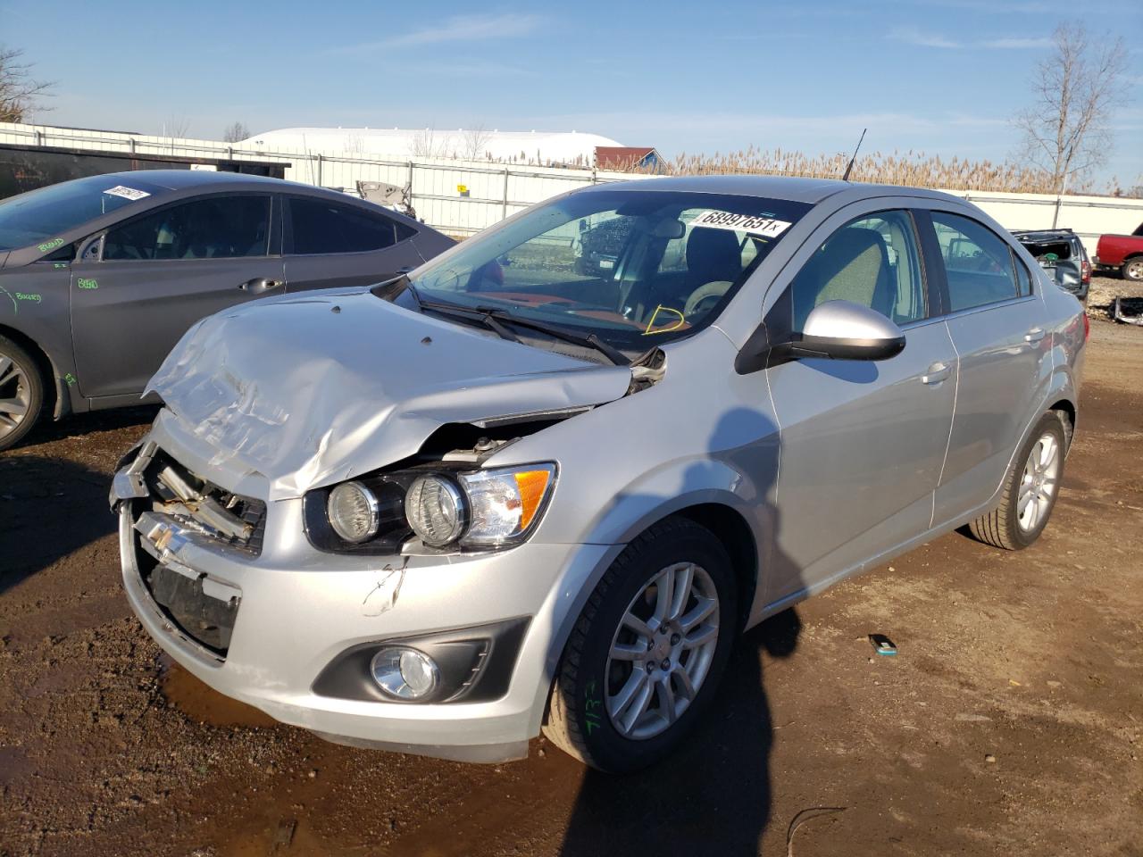 Photo 2 from auction – 2014 CHEVROLET SONIC LT with VIN 1G1JC5SH8E4197259