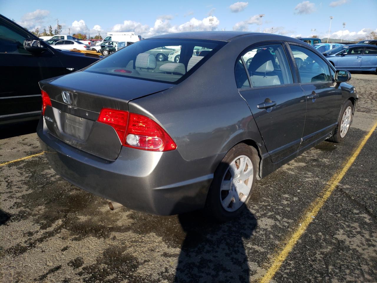 Photo 4 from auction – 2008 HONDA CIVIC LX with VIN JHMFA16558S002194