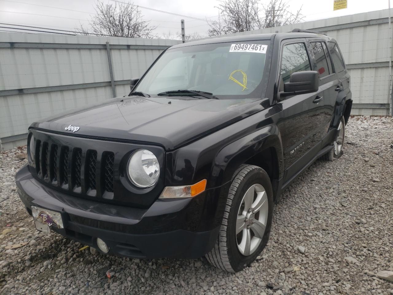Photo 2 from auction – 2014 JEEP PATRIOT SP with VIN 1C4NJPBB6ED671277