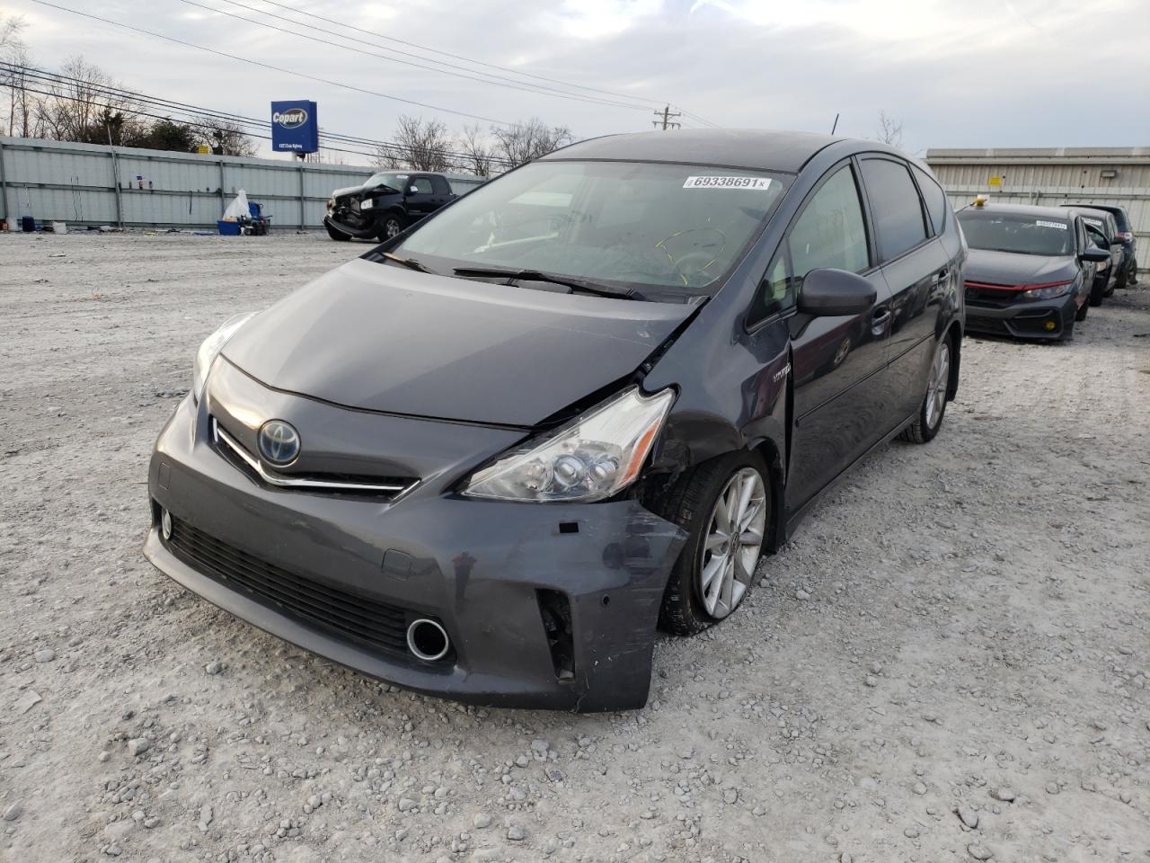 Photo 2 from auction – 2012 TOYOTA PRIUS V with VIN JTDZN3EU4C3083909