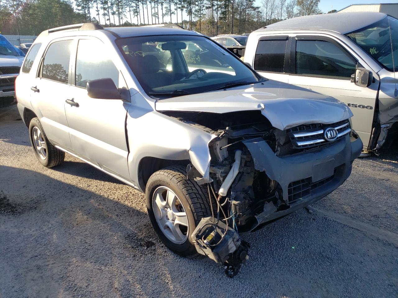 Photo 1 from auction – 2007 KIA SPORTAGE L with VIN KNDJF724777323653