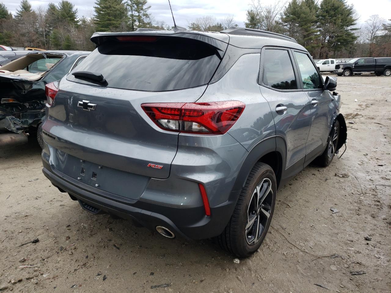 Photo 4 from auction – 2021 CHEVROLET TRAILBLAZE with VIN KL79MTSL4MB146719