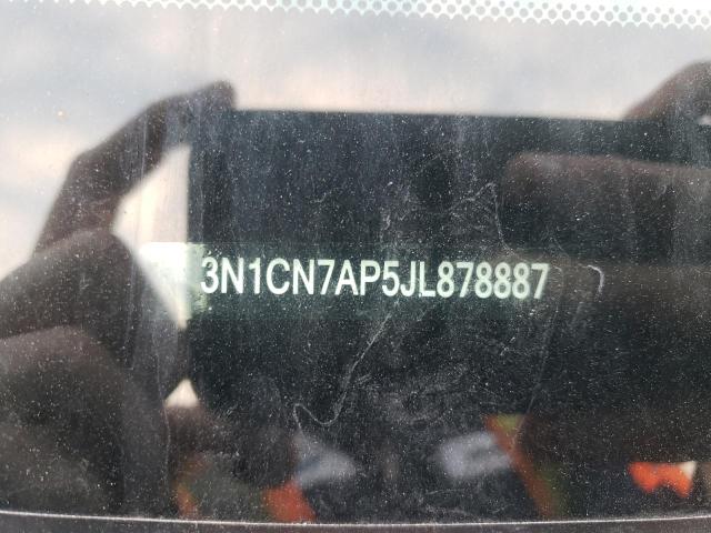 Photo 10 from auction – 2018 NISSAN VERSA with VIN 3N1CN7AP5JL878887