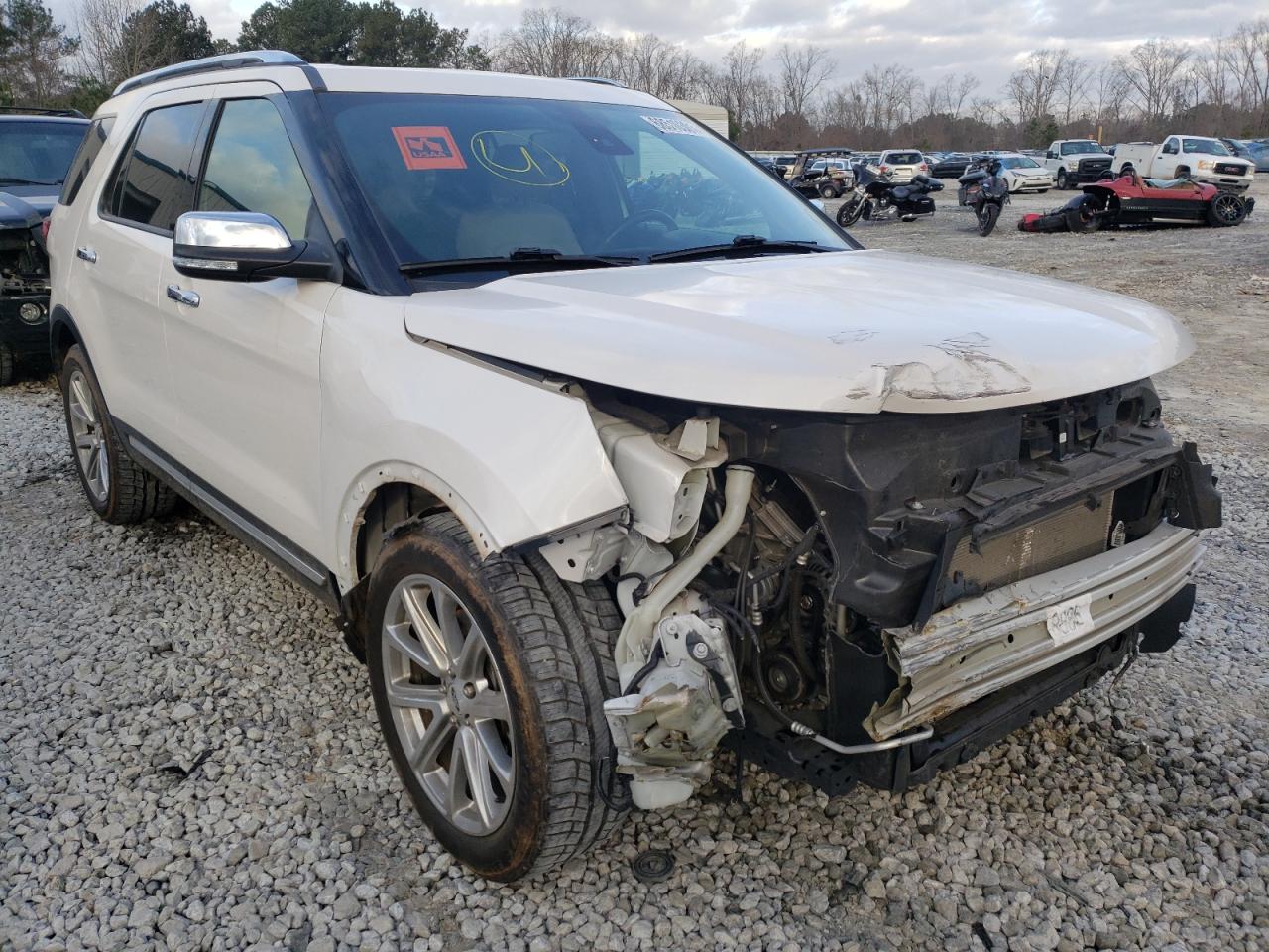 FORD EXPLORER L 2017 con VIN 1FM5K7F81HGE33797 - Foto de la subasta