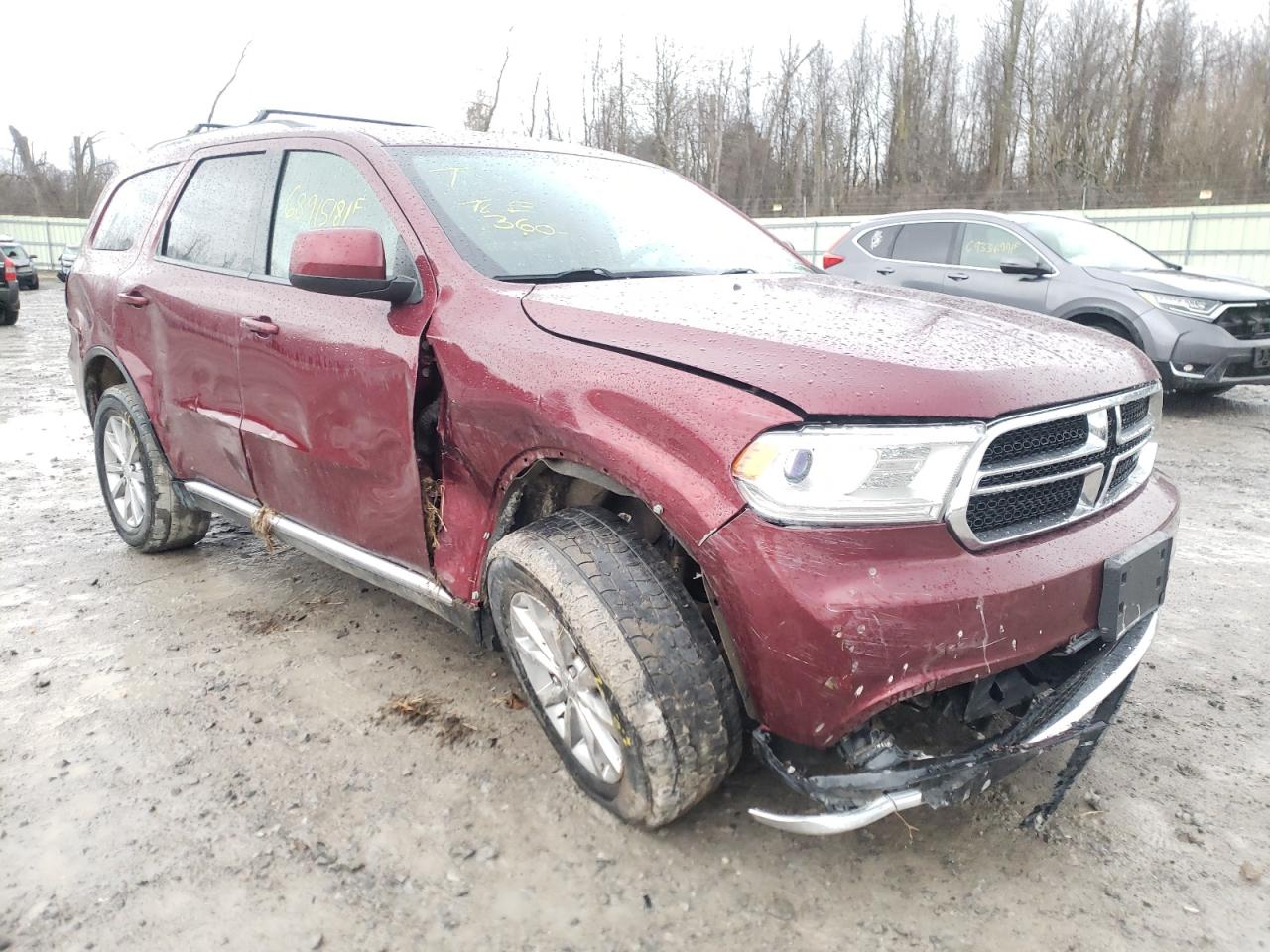 DODGE DURANGO SX 2017 with VIN 1C4RDJAG3HC829376 - Photo from auction