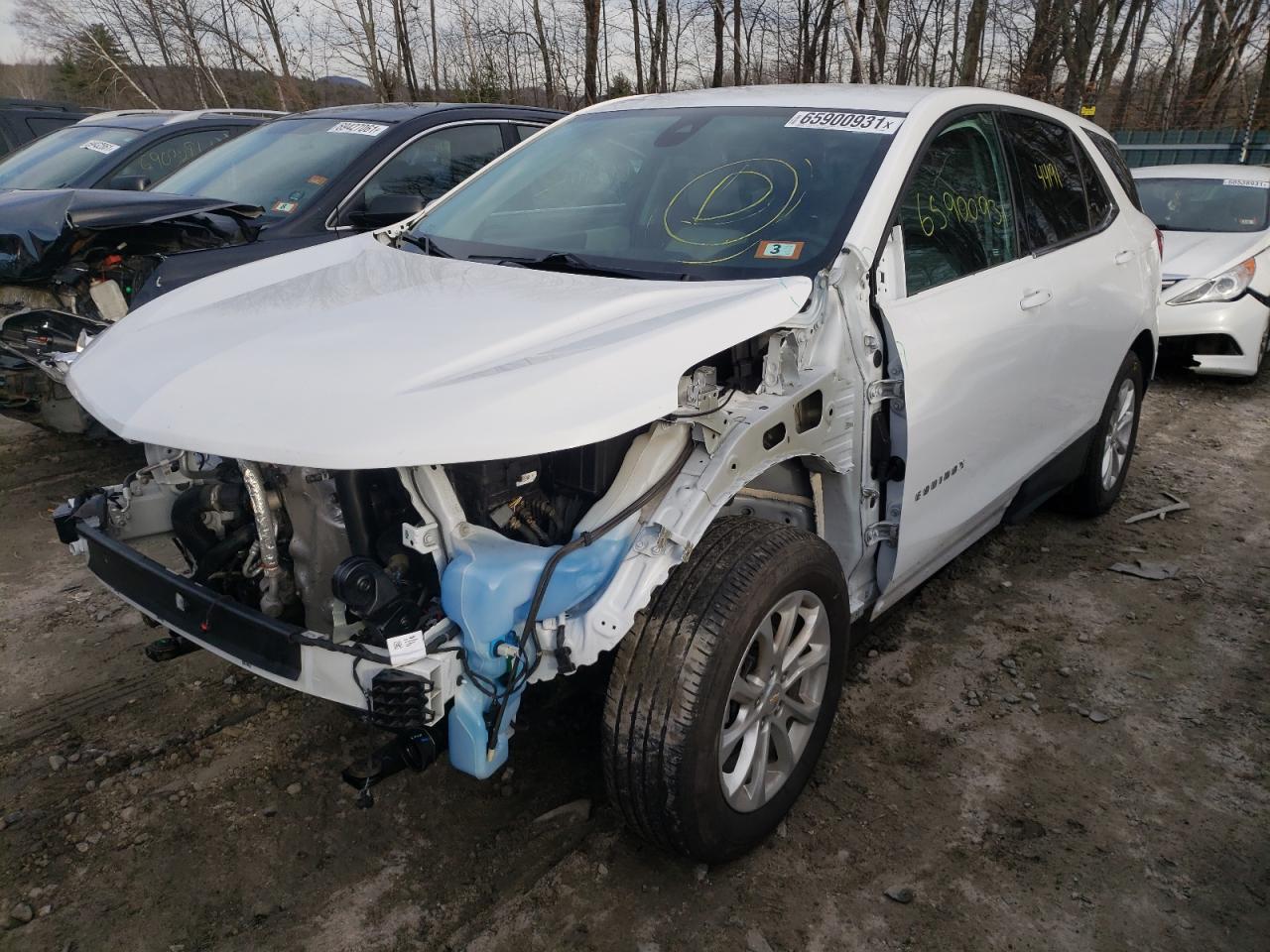 Photo 2 from auction – 2019 CHEVROLET EQUINOX LT with VIN 2GNAXTEV4K6255998