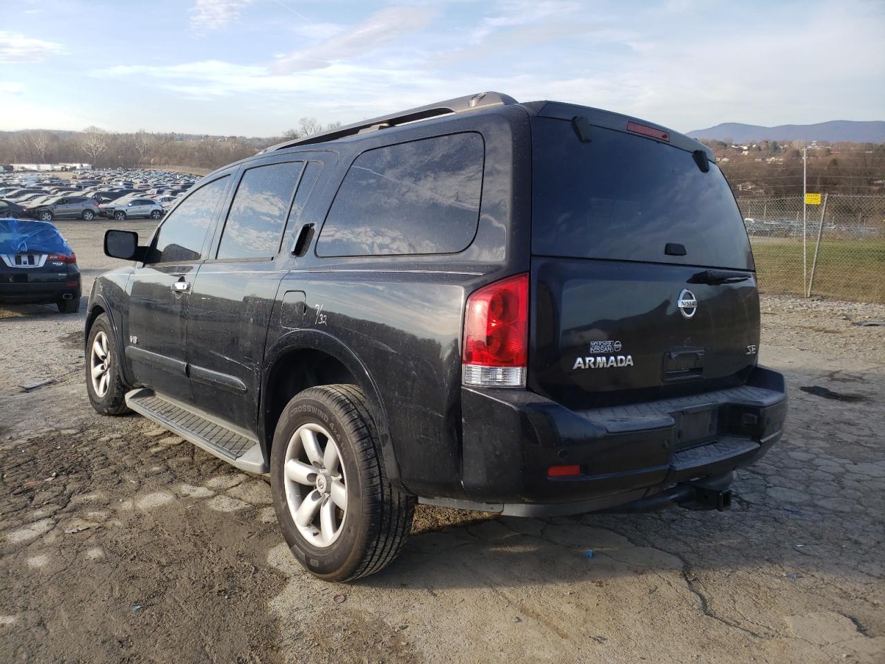 Photo 3 from auction – 2008 NISSAN ARMADA SE with VIN 5N1BA08D38N602849