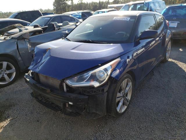 Photo 2 from auction – 2016 HYUNDAI VELOSTER with VIN KMHTC6AD8GU258239