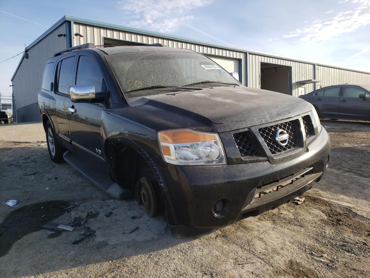 NISSAN ARMADA SE 2008 with VIN 5N1BA08D38N602849 - Photo from auction