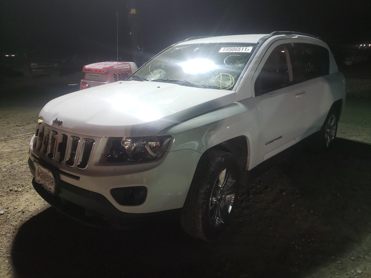 Photo 2 from auction – 2017 JEEP COMPASS SP with VIN 1C4NJCBA5HD123310