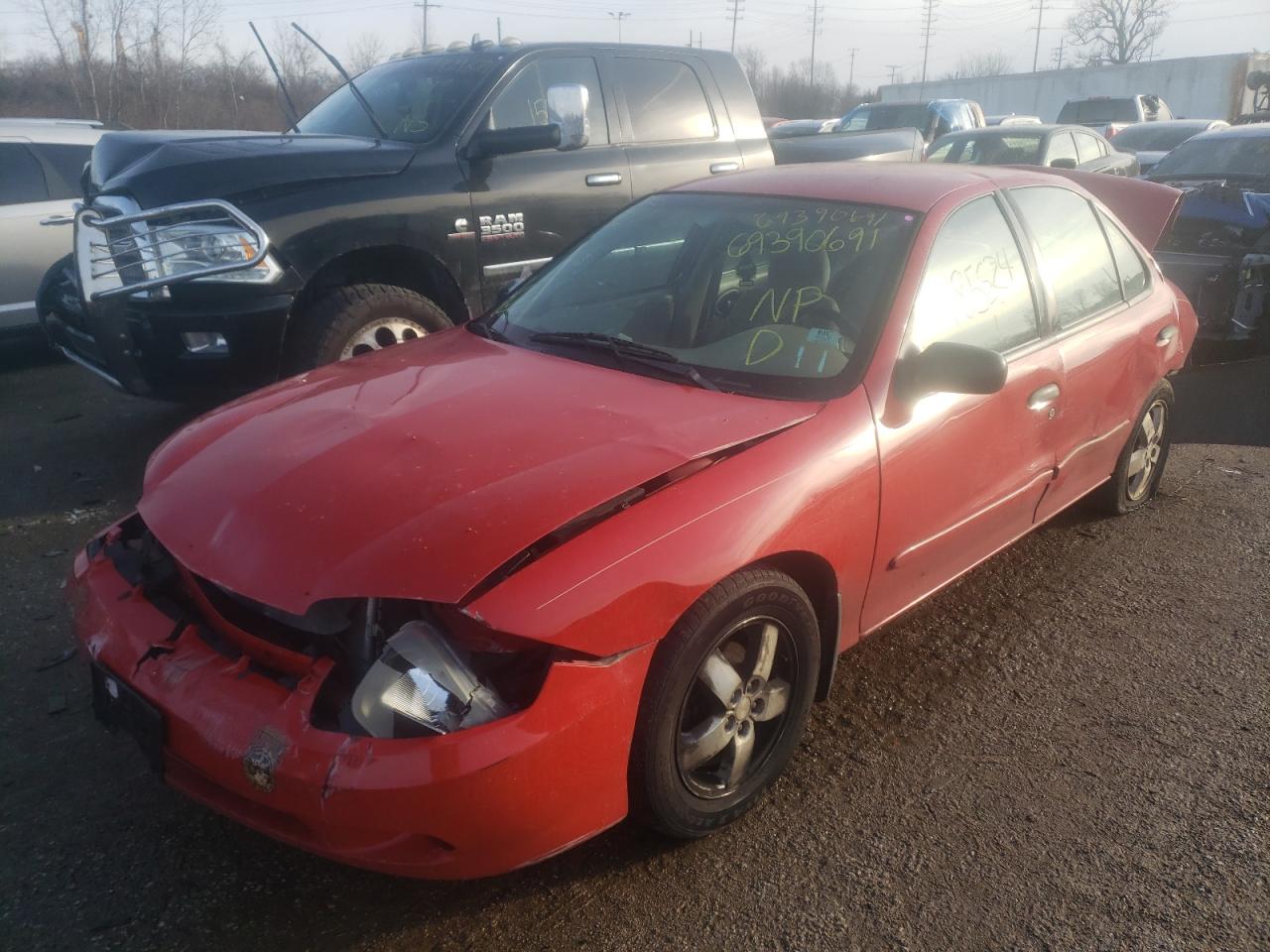 Photo 2 from auction – 2004 CHEVROLET CAVALIER L with VIN 1G1JF52F647226633