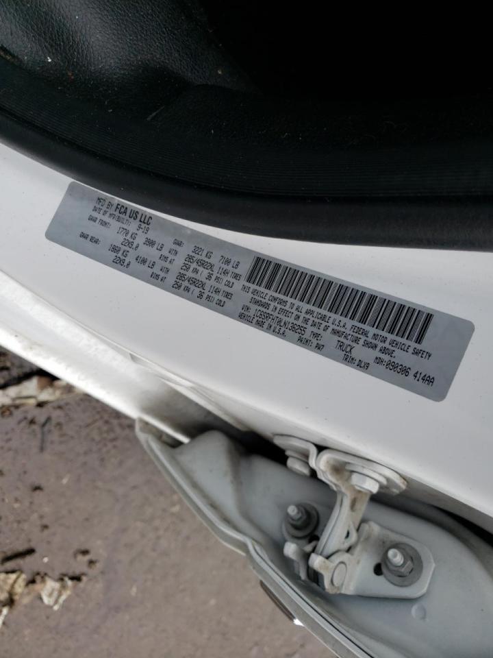 Photo 10 from auction – 2020 RAM 1500 LIMIT with VIN 1C6SRFHT0LN136255
