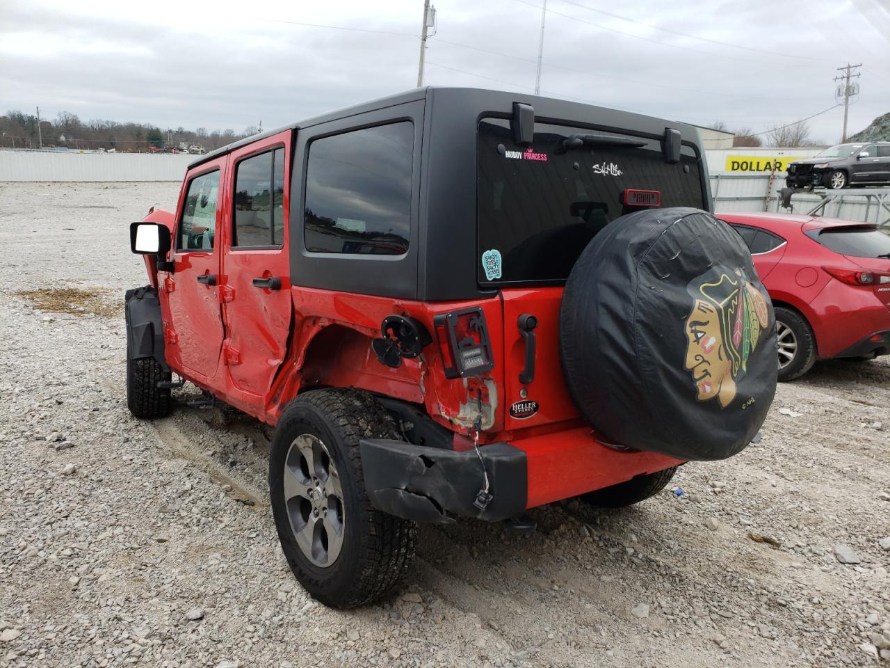 Photo 3 from auction – 2018 JEEP WRANGLER U with VIN 1C4HJWEG3JL893919