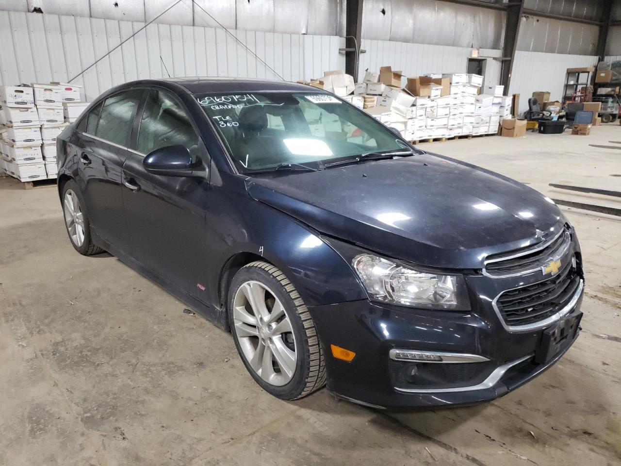 CHEVROLET CRUZE LTZ 2015 with VIN 1G1PG5SB2F7218648 - Photo from auction