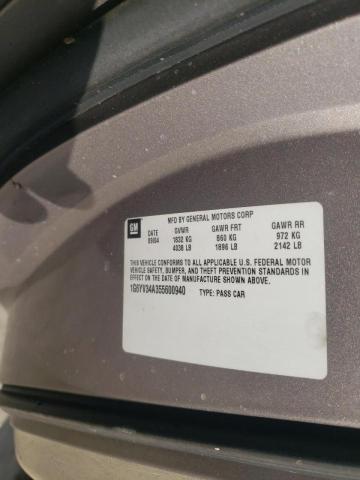 Photo 10 from auction – 2005 CADILLAC XLR with VIN 1G6YV34A355600940