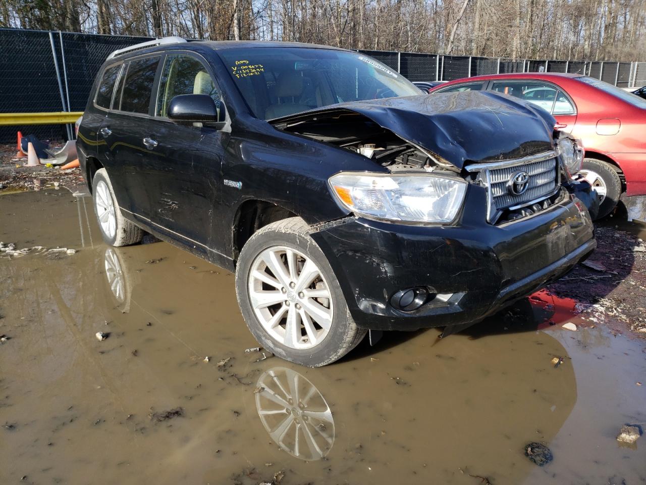 TOYOTA HIGHLANDER 2008 with VIN JTEEW44A982008673 - Photo from auction