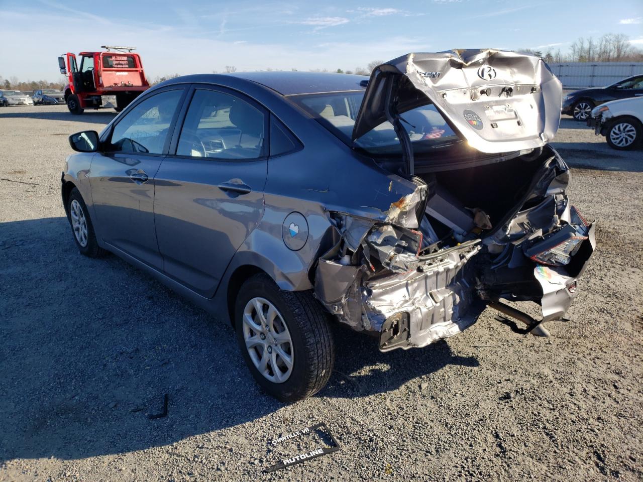 Photo 3 from auction – 2014 HYUNDAI ACCENT with VIN KMHCT4AE7EU690394
