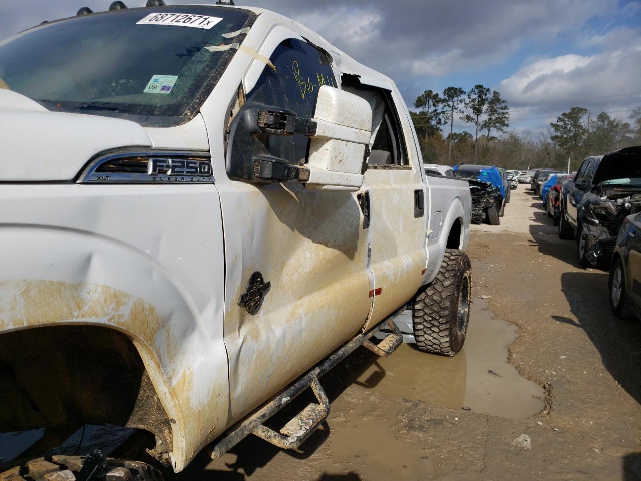 Photo 10 from auction – 2014 FORD F250 SUPER with VIN 1FT7W2BT7EEB79891