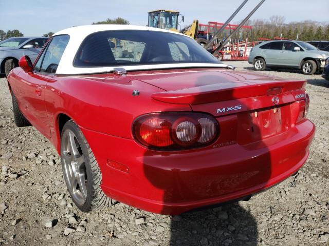 Photo 3 from auction – 2004 MAZDA MX-5 MIATA with VIN JM1NB354440406639