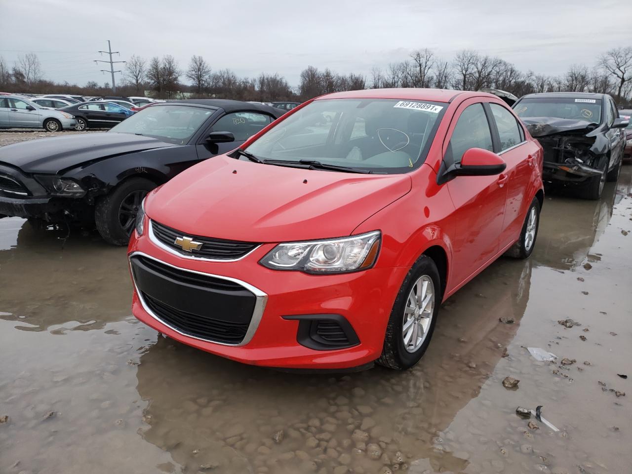 Photo 2 from auction – 2019 CHEVROLET SONIC LT with VIN 1G1JD5SB7K4109998