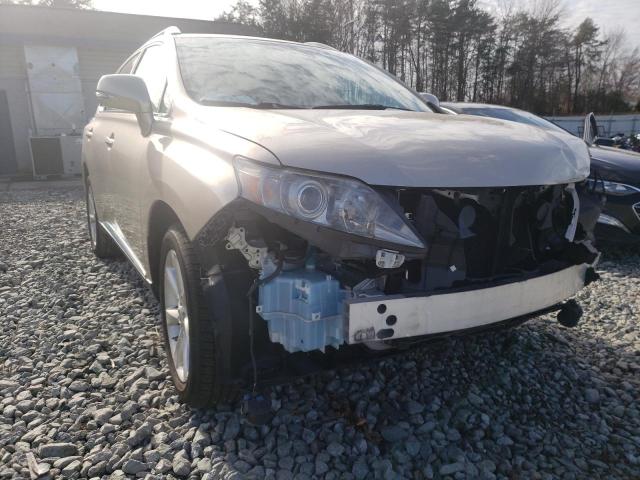 LEXUS RX 350 2011 with VIN 2T2BK1BAXBC091278 - Photo from auction