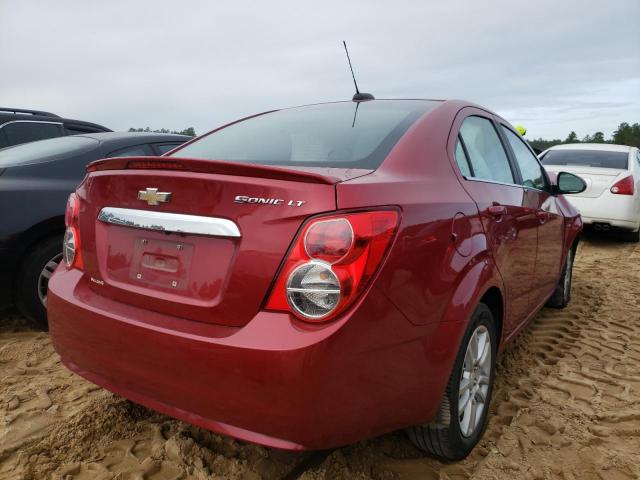 Photo 4 from auction – 2016 CHEVROLET SONIC LT with VIN 1G1JC5SH9G4104512