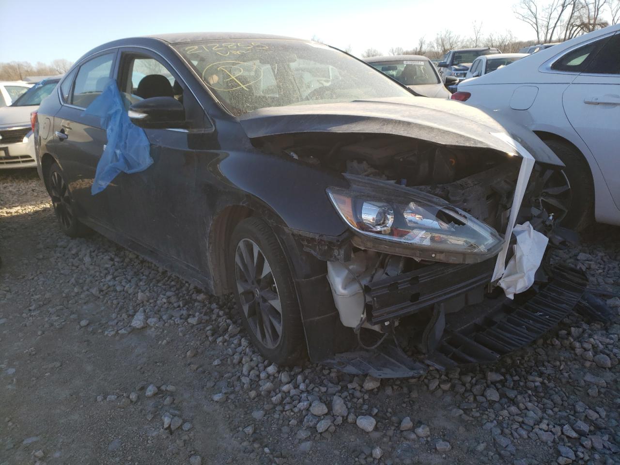 NISSAN SENTRA S 2016 with VIN 3N1AB7AP0GY212855 - Photo from auction
