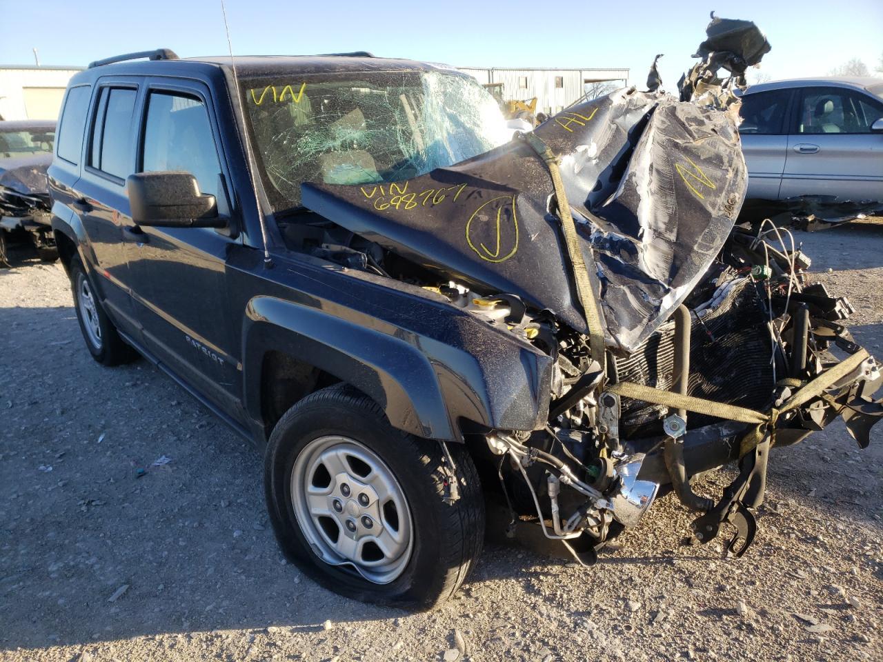 Photo 1 from auction – 2014 JEEP PATRIOT SP with VIN 1C4NJPBA5ED698767