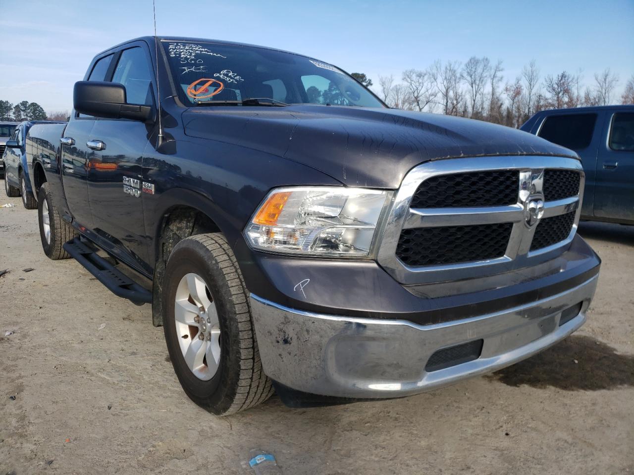RAM 1500 SLT 2017 with VIN 1C6RR7GTXHS646756 - Photo from auction