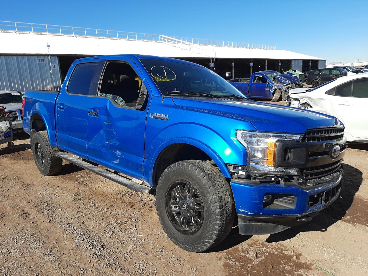 FORD F150 SUPER 2019 with VIN 1FTEW1E40KKE79971 - Photo from auction
