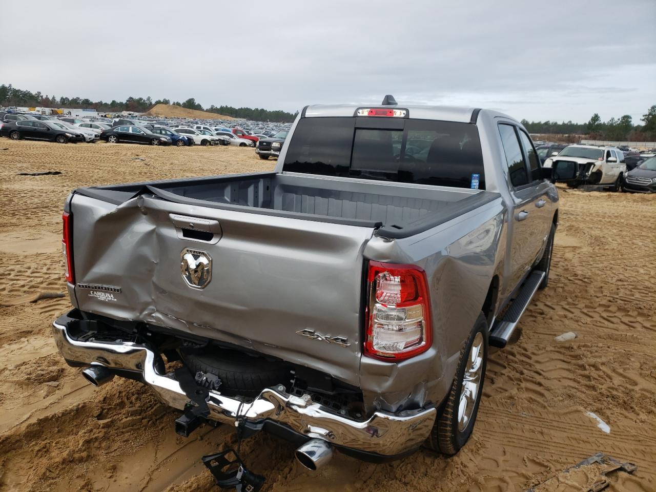Photo 4 from auction – 2021 RAM 1500 BIG H with VIN 1C6SRFFT6MN647814