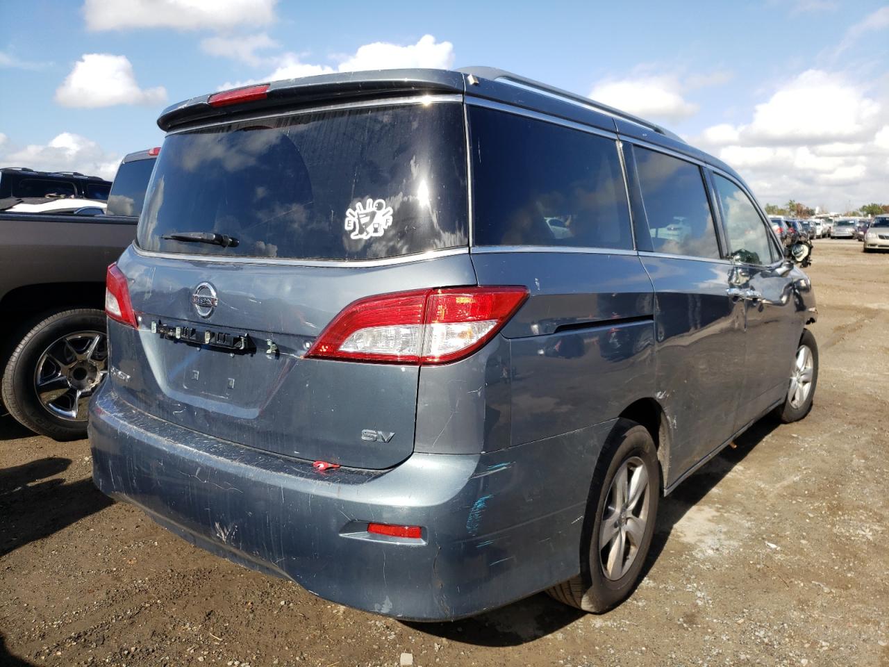 Photo 4 from auction – 2011 NISSAN QUEST S with VIN JN8AE2KP4B9012649