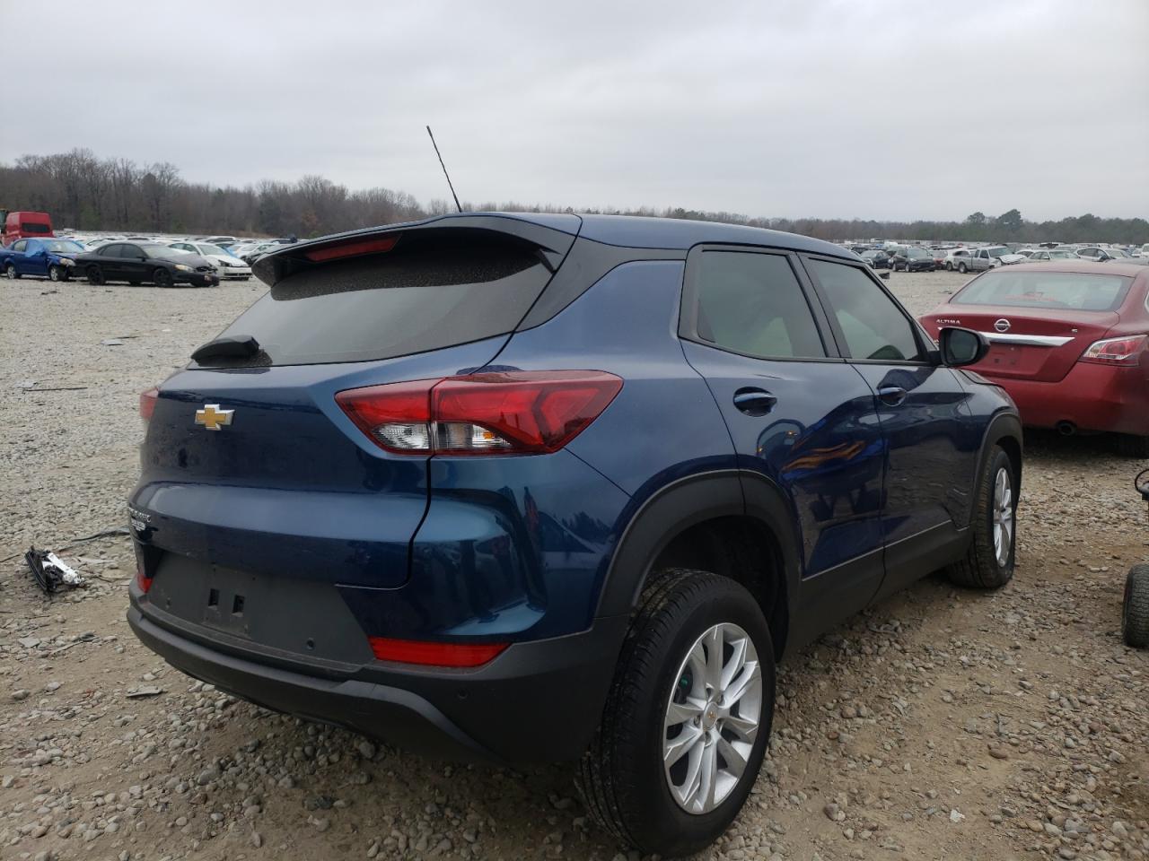 Photo 4 from auction – 2021 CHEVROLET TRAILBLAZE with VIN KL79MMS20MB065522
