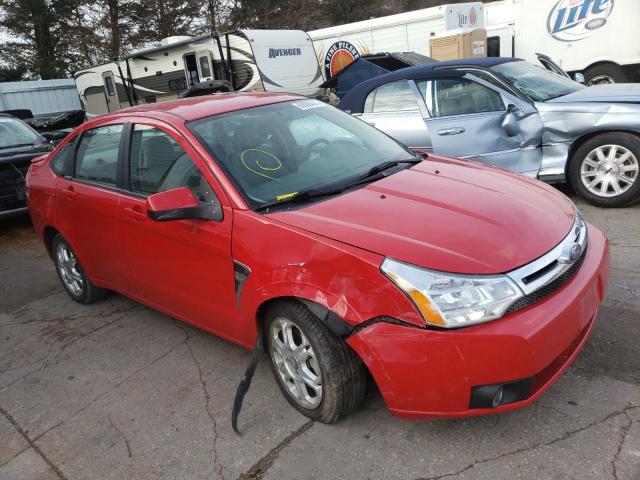 Photo 1 from auction – 2008 FORD FOCUS SE with VIN 1FAHP35N38W145813