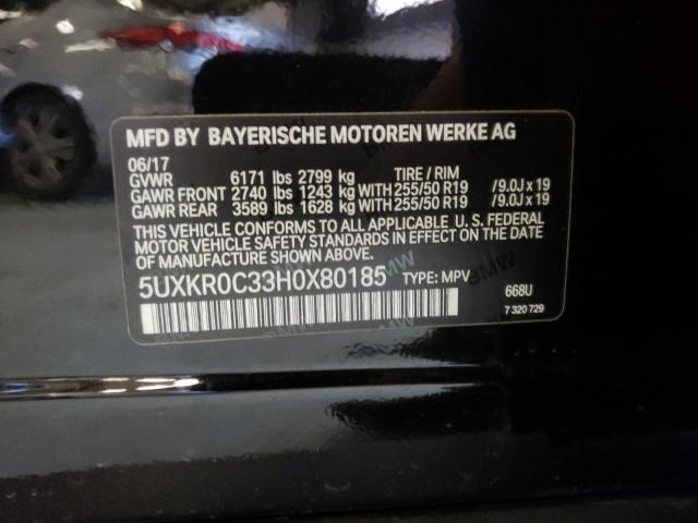 Photo 1 from auction – 2017 BMW X5 XDRIVE3 with VIN 5UXKR0C33H0X80185