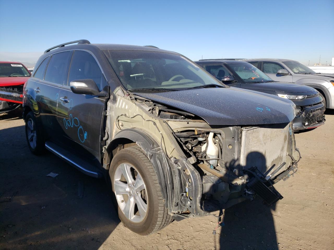ACURA MDX TECHNO 2012 with VIN 2HNYD2H46CH540716 - Photo from auction
