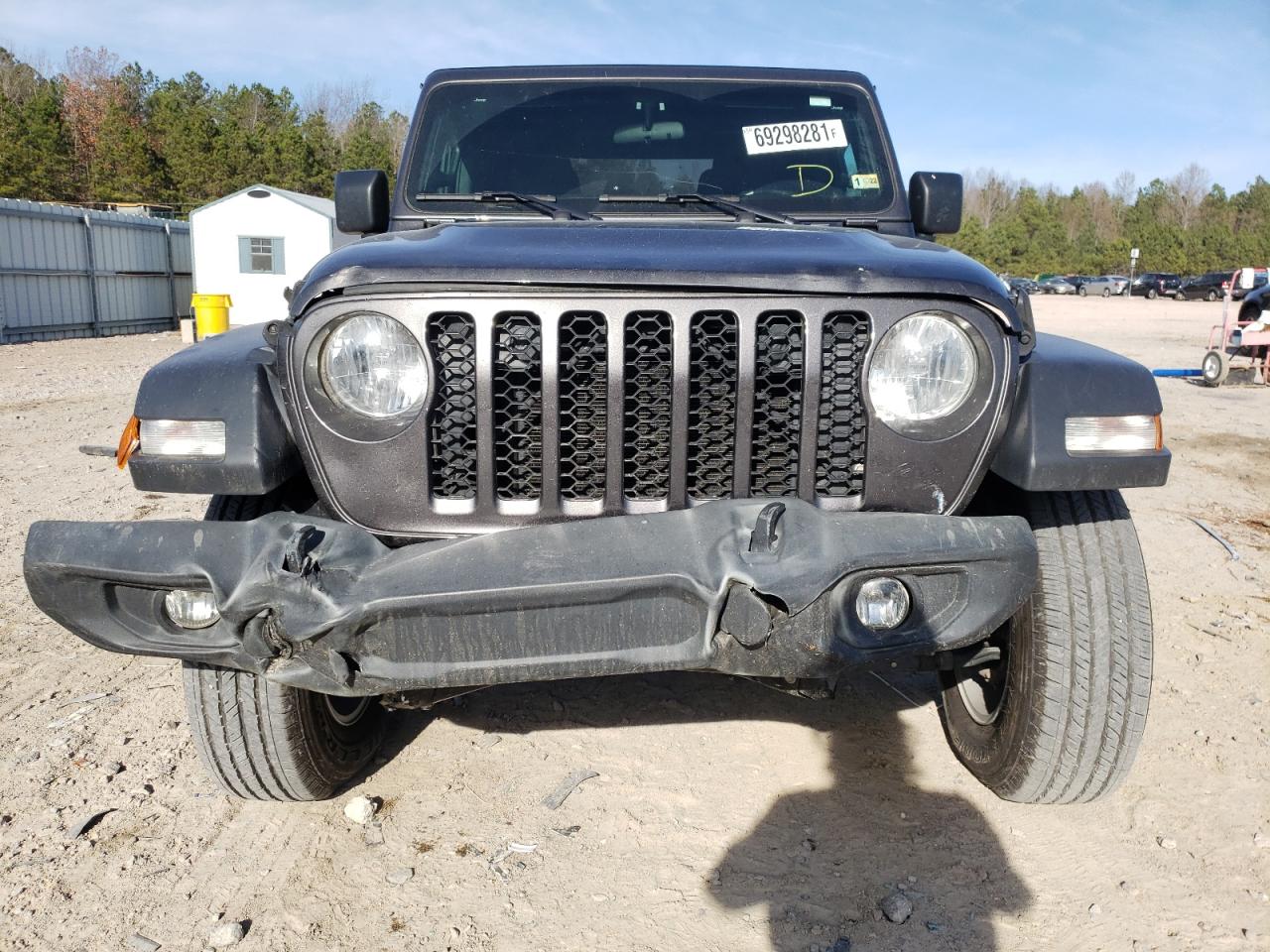 Photo 9 from auction – 2020 JEEP GLADIATOR with VIN 1C6HJTAG9LL175144