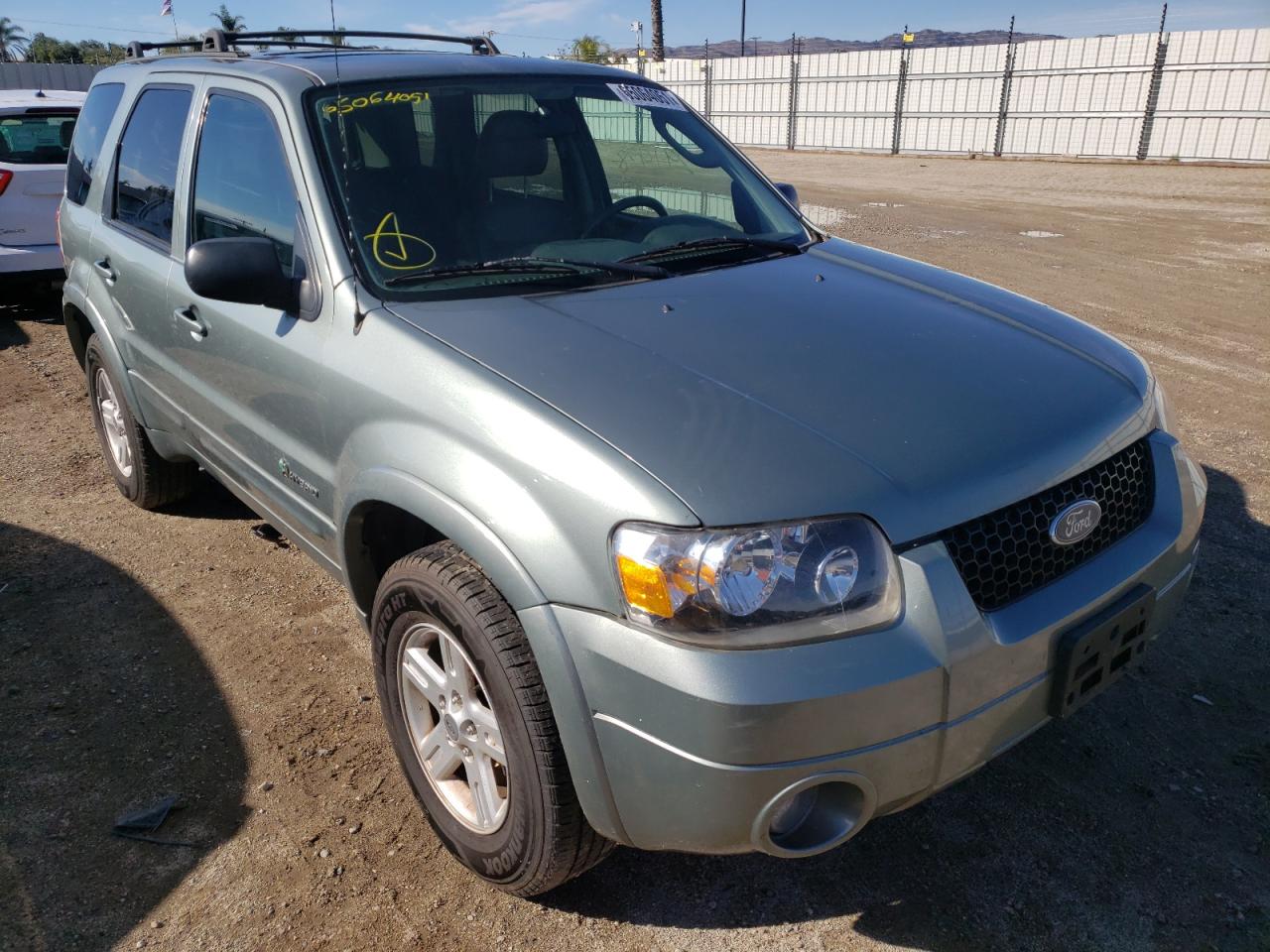 FORD ESCAPE HEV 2006 with VIN 1FMCU96H76KB21068 - Photo from auction