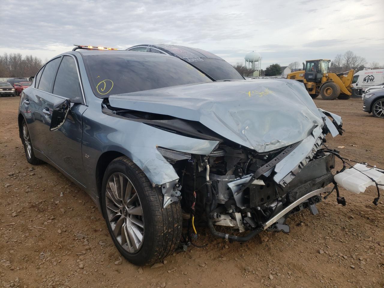 Photo 1 from auction – 2019 INFINITI QX50 with VIN JN1EV7AR1KM558404