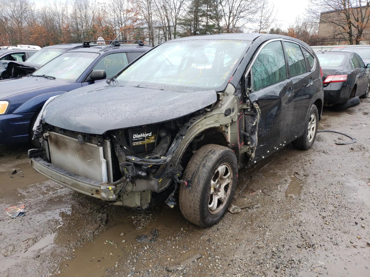 Photo 2 from auction – 2016 HONDA CR-V LX with VIN 5J6RM4H32GL000912