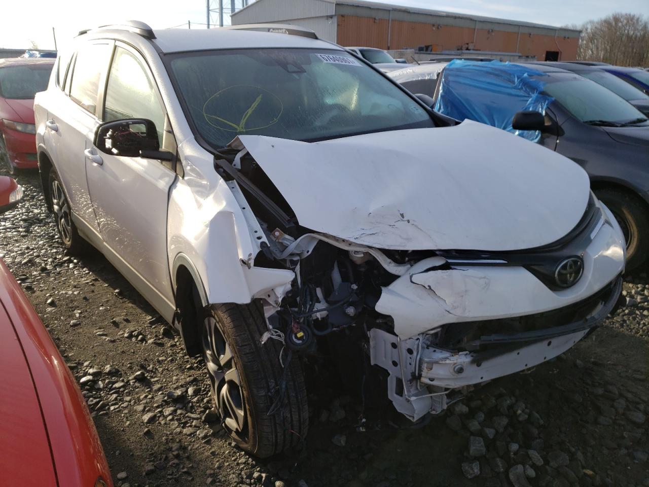 TOYOTA RAV4 LE 2017 with VIN JTMBFREV2HJ127581 - Photo from auction